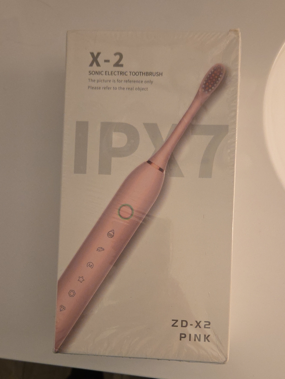 X-2 Sonic Electric Toothbrush ZD-X2 - Pink And Black Sets